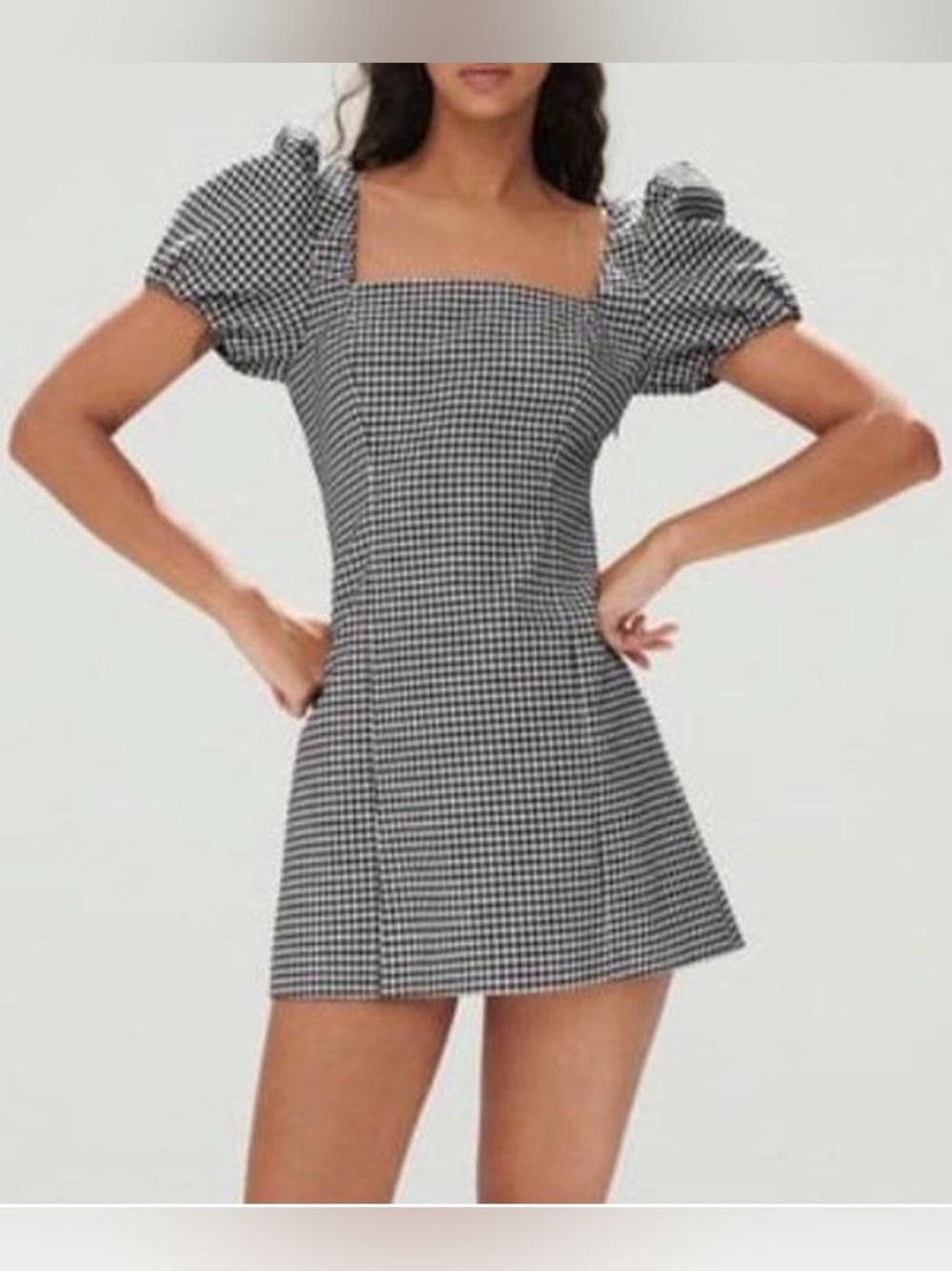 Zara Gingham Dress Size XS